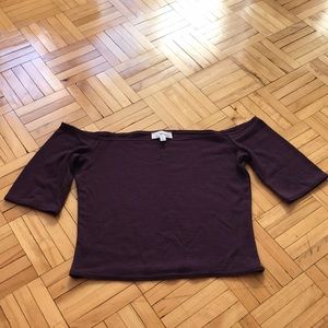 Off the shoulder top